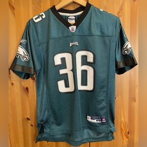 Philadelphia Eagles Brian Westbrook 36 Reebok NFL Jersey Youth Large 14-16
